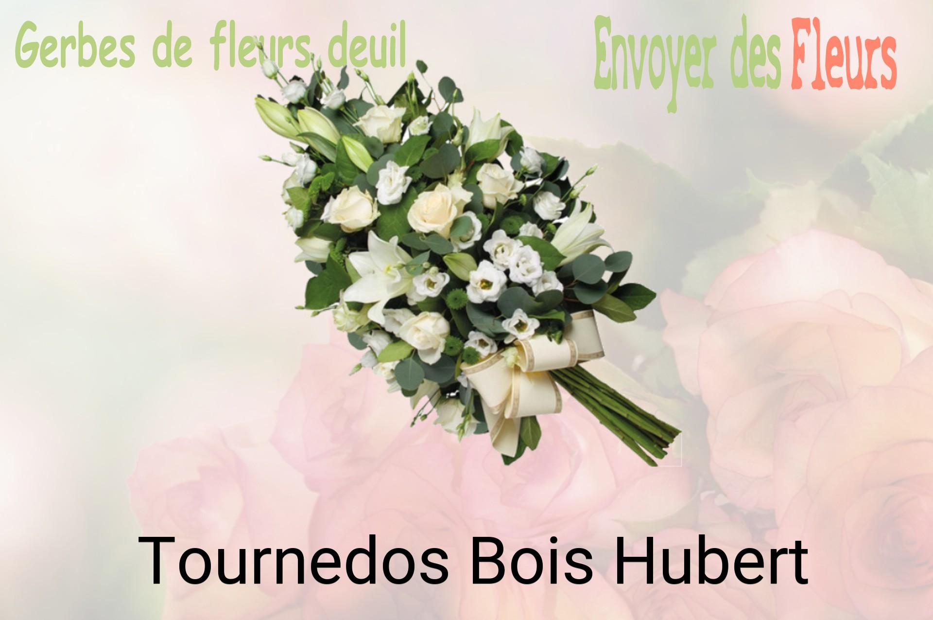 Gerbe de fleurs de deuil livrée à Tournedos-Bois-Hubert